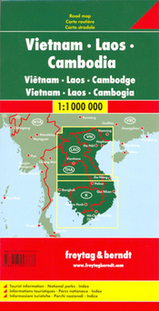 Landkaarten Vietnam