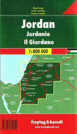 Landkaarten Jordanie