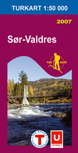 Wandelkaart 2555 Sør valdres Topografische Kaart Turkart Noorwegen | Statens Ugland It |