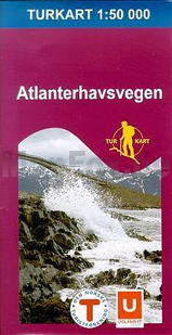 Wandelkaart 2698 Kaartenset Atlanterhavsvegen Molde Kristiansund, Topografische Kaart Turkart Noorwegen | Statens Ugland It |