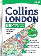 Wegenatlas stratengids London Essential Street Finder Londen | Collins |