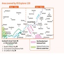 Wandelkaart - Topografische kaart 339 OS Explorer Map Kelso, Coldstream, Lower Tweed Valley | Ordnance Survey