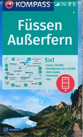 Wandelkaart 4 Füssen - Ausserfern | Kompass