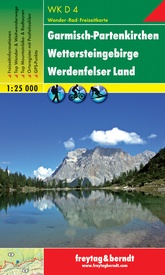 Fietskaart - Wandelkaart D4 Garmisch-Partenkirchen - Wettersteingebirge | Freytag & Berndt