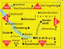 Fietskaart 3007 Hamburg - Altes Land - Alstertal | Kompass