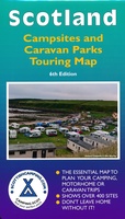 Scotland Campsites and Caravan Parks - Touring map