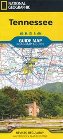 Wegenkaart - landkaart Guide Map Tennessee | National Geographic