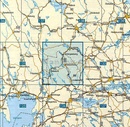 Wegenkaart - landkaart 132 Vägkartan Kopparberg | Lantmäteriet