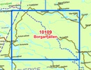 Wandelkaart - Topografische kaart 10109 Norge Serien Borgarfjällen | Nordeca