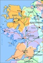 Wegenkaart - landkaart Ireland West ( Ierland ) | Ordnance Survey Ireland