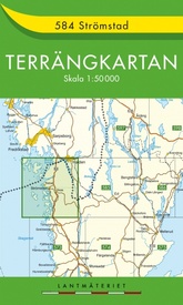 Wandelkaart - Topografische kaart 584 Terrängkartan Strömstad | Lantmäteriet