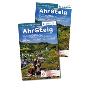 Wandelgids - Wandelkaart Ahrsteig - von Blankenheim bis Sinzig | IdeeMedia