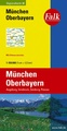 Wegenkaart - landkaart 16 Regionalkarte-de München - Oberbayern – Beieren | Falk Ostfildern