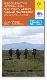 Wandelkaart - Topografische kaart OL13 OS Explorer Map Brecon Beacons NP East | Ordnance Survey