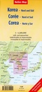 Wegenkaart - landkaart Korea (Noord en Zuid) | Nelles Verlag