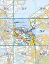 Topografische kaart - Wandelkaart 25H Bussum | Kadaster