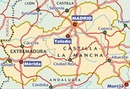 Wegenkaart - landkaart 576 Extremadura - Castilla La Mancha - Madrid - Toledo - Mérida | Michelin