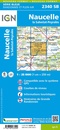 Topografische kaart - Wandelkaart 2340 SB - Serie Bleue Naucelle la Salvetat - Peyrales | IGN - Institut Géographique National