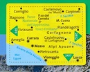 Wandelkaart 2451 Alpi Apuane - Garfagnana | Kompass