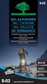Toerskikaart S02 Val Chisone - Val Pellice - Val Germanasca Ski touring map | Fraternali Editore