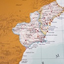 Scratch Map Spanje - Portugal | 59 x 42 cm | Maps International
