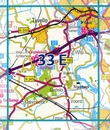 Topografische kaart - Wandelkaart 33E Deventer | Kadaster