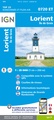 Wandelkaart - Topografische kaart 0720ET Lorient - Ile de Groix | IGN - Institut Géographique National