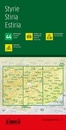 Wegenkaart - landkaart 44 Steiermark - Oostenrijk | Freytag & Berndt