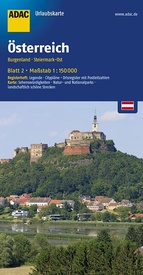 Wegenkaart - landkaart 02 UrlaubsKarte Burgenland, Steiermark-Ost | ADAC
