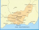 Wegenkaart - landkaart Mapa Provincial Granada | CNIG - Instituto Geográfico Nacional
