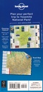 Wegenkaart - landkaart Planning Map Yosemite National Park | Lonely Planet