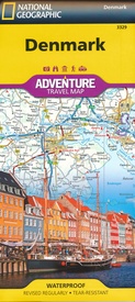 Wegenkaart - landkaart 3329 Adventure Travel Map Denmark - Denemarken | National Geographic