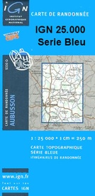 Wandelkaart - Topografische kaart 2127E Cluis | IGN - Institut Géographique National