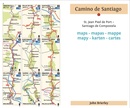 Wandelgids - Pelgrimsroute Camino de Santiago kaartenatlas | Camino Guides Brierley