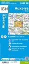 Wandelkaart - Topografische kaart 2620SB Auxerre - Toucy | IGN - Institut Géographique National