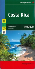 Wegenkaart - landkaart Costa Rica | Freytag & Berndt