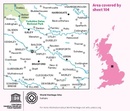 Wandelkaart - Topografische kaart 104 Landranger Leeds & Bradford, Harrogate & Ilkley | Ordnance Survey