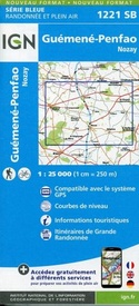 Wandelkaart - Topografische kaart 1221SB Guémené – Penfao – Nozay | IGN - Institut Géographique National