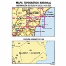 Topografische kaart 893/894 MT50 Elche/Elx | CNIG - Instituto Geográfico Nacional1