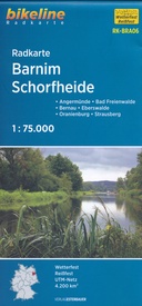 Fietskaart BRA06 Bikeline Radkarte Barnim - Schorfheide | Esterbauer
