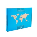 Wereldkaart van kurk Cork Board Map | Luckies