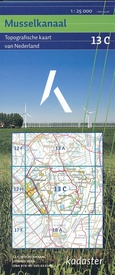Wandelkaart - Topografische kaart 13C Musselkanaal | Kadaster