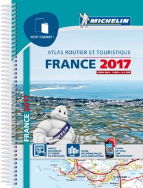 Wegenatlas - Atlas France - Frankrijk 2017 klein formaat | Michelin | Michelin
