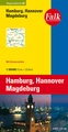 Wegenkaart - landkaart 05 Regionalkarte-de Hamburg - Hannover - Magdeburg | Falk