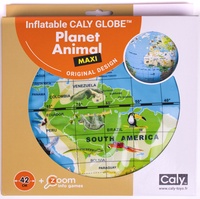 Planet Animal Inflatable globe |  Ø 42 cm