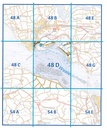 Topografische kaart - Wandelkaart 48D Hoofdplaat | Kadaster