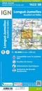 Topografische kaart - Wandelkaart 1622SB Longué-Jumelles, Beaufort-en-Vallée  | IGN - Institut Géographique National