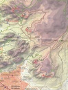 Wandelkaart 4.21 Meteora 3D | Anavasi