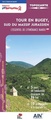 Wandelkaart Tour en Bugey, sud du massif jurassien | FFRP