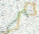 Fietsgids Bikeline BahnRadweg Hessen | Esterbauer